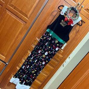 Christmas Jumpsuit Sz L 12-14. New with Tags